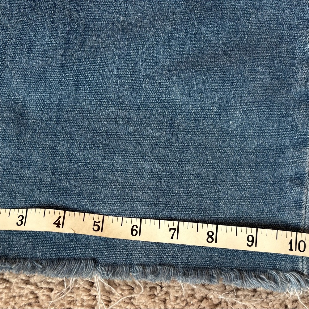 PAIGE Anessa wide leg Light Blue Denim - Picture 8 of 8